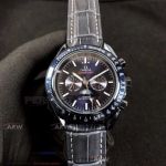 Perfect Replica Omega Speedmaster Moon-Phase Blue Dial Blue Bezel 40mm Watch 